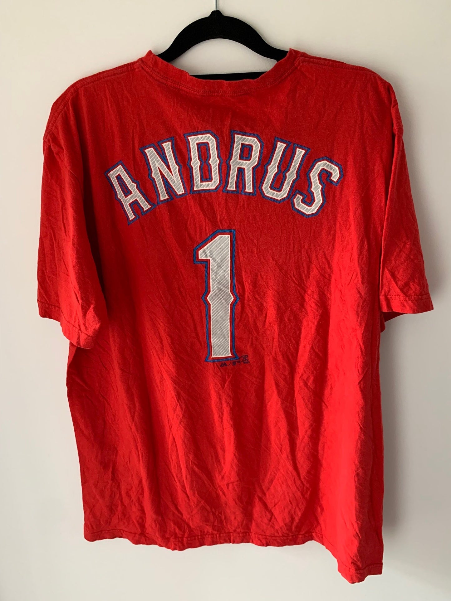 MLB Texas Rangers #1 Elvis Andrus