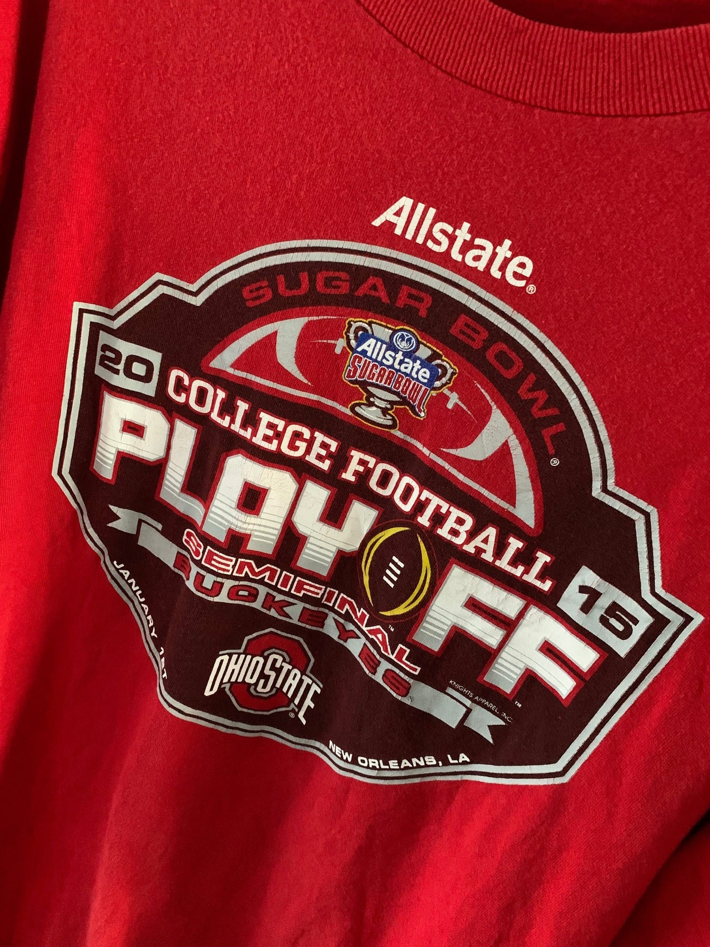 NCAA Ohio State Buckeyes 2015 Sugar Bowl Semi Final Playoff