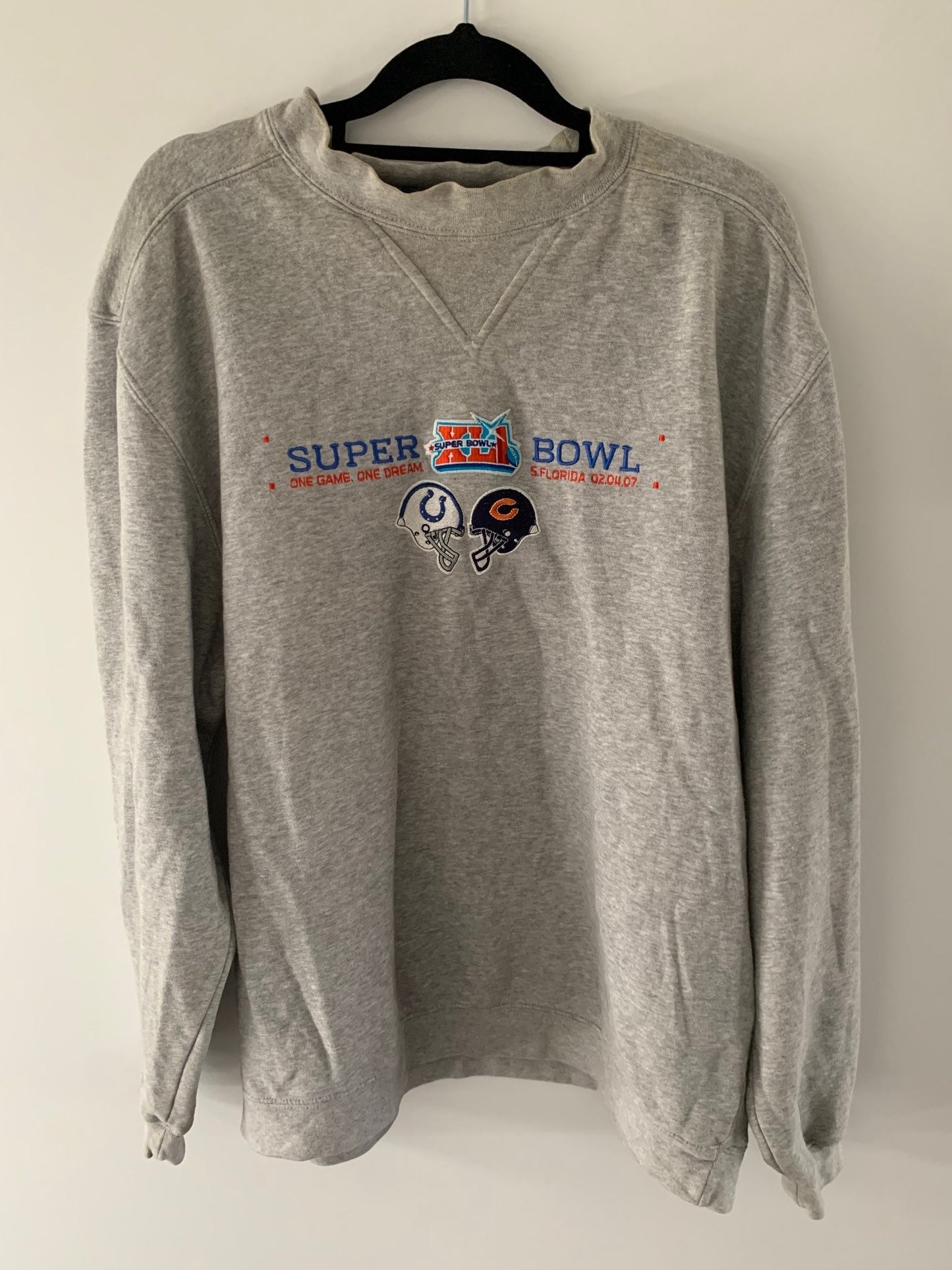 NFL Superbowl XLI 2007 Sweater