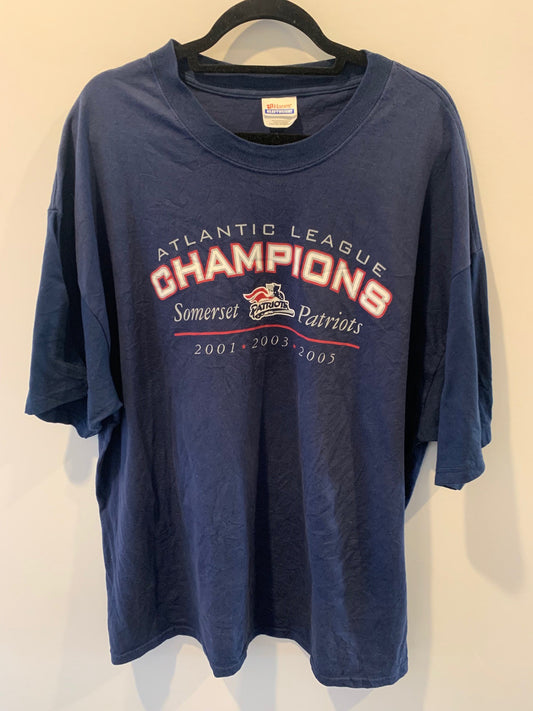 MiLB Somerset Patriots Atlantic Division Champions